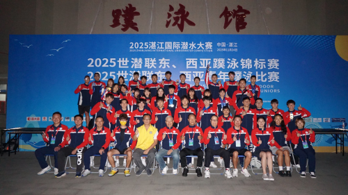 2025年亞洲青少年蹼泳賽-東西亞分區賽榮獲佳績